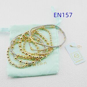 Enewton Two-Tone Bead Bracelet Set